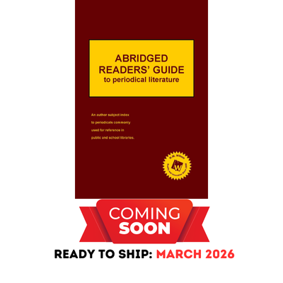 Abridged Readers' Guide to Periodical Literature (2026 Subscription)