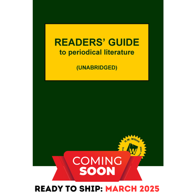 Readers' Guide to Periodical Literature (2025 Subscription)