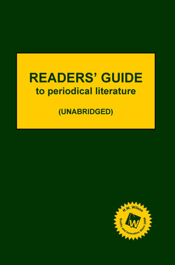 Readers' Guide to Periodical Literature (2025 Subscription)