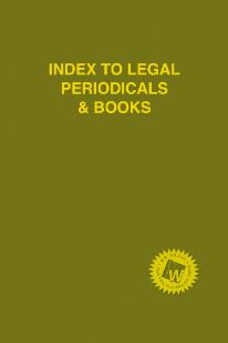 Index to Legal Periodicals & Books, 2021 Annual Cumulation